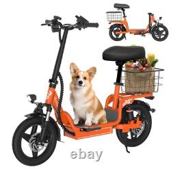 Bodywel T3 Electric Scooter for Adults with Seat 48V 20MPH Foldable E Scooter