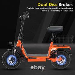 Bodywel T3 Electric Scooter for Adults with Seat 48V 20MPH Foldable E Scooter