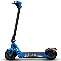 Bugatti 9.0 Electric Lightweight and Foldable Scooter (Blue) Bundle +Warranty