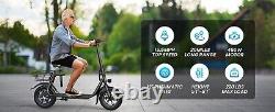 C1 Folding Electric Scooter with Seat&Basket 450W up to 22 Miles Range Commuting