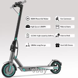 CDDBIKK V8 Adult Electric Scooter 350W High Speed 19MPH Long Range 30KM 10.5AH