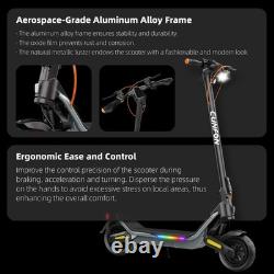CUNFON 1000W Peak Motor 25Mph 624Wh Battery Electric Scooter for Adults&Teens