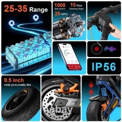 CUNFON RS500 Max Speed 25Mph Max Range 35Miles Electric Scooter for Adults&Teens