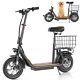 Caroma Peak 819W Electric Scooter Adults, Electric Scooter with Seat and 12