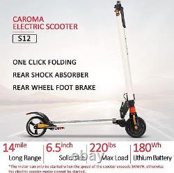 Caroma S12 Electric Scooter for Adults Commuting Foldable E-Scooter Dual Brake
