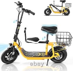 Caroma Z4 Electric Scooter Peak 560W with Child Seat Adjustable Commuter Ebike