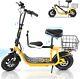 Caroma Z4 Electric Scooter Peak 560W with Child Seat Adjustable Commuter Ebike