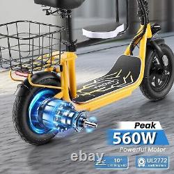 Caroma Z4 Electric Scooter Peak 560W with Child Seat Adjustable Commuter Ebike