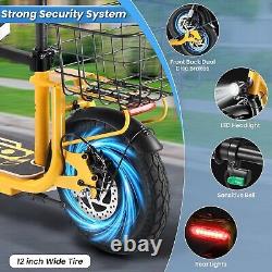 Caroma Z4 Electric Scooter Peak 560W with Child Seat Adjustable Commuter Ebike