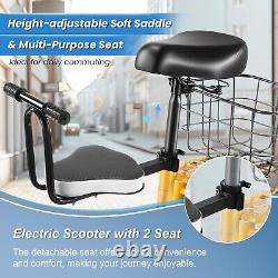 Caroma Z4 Electric Scooter Peak 560W with Child Seat Adjustable Commuter Ebike