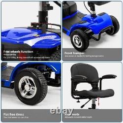 Cottinch 4 Wheel Mobility Scooter, Electric Powered Wheelchair for Travel