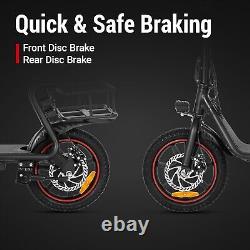 DYU Peak 500W Foldable E-Scooter, 14 Electric Scooter 36V 10Ah Battery