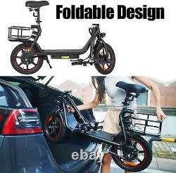 DYU Peak 500W Foldable E-Scooter, 14 Electric Scooter 36V 10Ah Battery