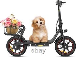 DYU Peak 500W Foldable E-Scooter, 14 Electric Scooter 36V 10Ah Battery