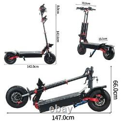 Dual Motor Electric Scooter 60v 5600w For Adult 13inch Off Road Tires Fast Speed