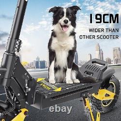 Dual Motor Off-Road Electric Scooter for Adults 34 mph Max Speed 2400W Motor