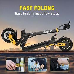 Dual Motor Off-Road Electric Scooter for Adults 34 mph Max Speed 2400W Motor