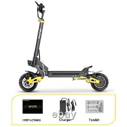 Dual Motor Off-Road Electric Scooter for Adults 34 mph Max Speed 2400W Motor