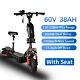 Dual Motor Powerful Electric Scooter Adult 10 Safe Urban Commuter with Seat