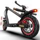 Dual Suspension Electric Scooter Adult with Turn Signal Light & Rear Disc Brake