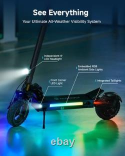 ECOROAD ES6 Foldable Electric Scooter(1000W Motor, 31MPH Top Speed, 37Miles Range)