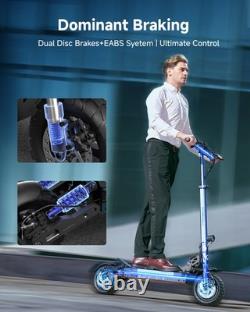 ECOROAD ES6 Foldable Electric Scooter(1000W Motor, 31MPH Top Speed, 37Miles Range)