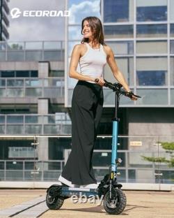 ECOROAD ES6 Foldable Electric Scooter(1000W Motor, 31MPH Top Speed, 37Miles Range)