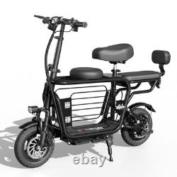 EILLEO Electric Scooter Seat for Adults 750W Motor 18.75mph 20Mile With Pet Basket
