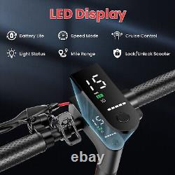 ELECTRIC SCOOTER LONG RANGE FOLDING ADULT E-SCOOTER 20 Mph SAFE URBAN COMMUTER