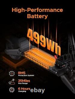 ENGWE Y400 Electric Scooter Adult 40KM Long Range Folding Scooter Commuter 750W