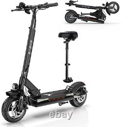 ENGWE Y600 830W(Peak) Electric Scooter for Adults Teens with Seat Detachable, 48