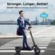 ENGWE Y600 Electric Scooter 850W Off-Road E-Scooter 48V 18.2Ah 10 Tire 28MPH