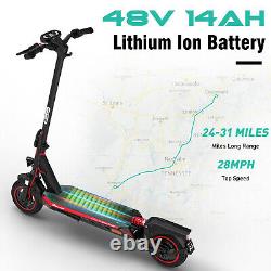 EVERCROSS A1 800W &10 Electric Scooter for Adult, 31 Miles Long Range & 28 Mph