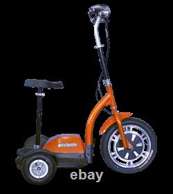 EWheels EW-18 Electric 3 Wheel Mobility Scooter Sit or Stand 350W Orange 15mph