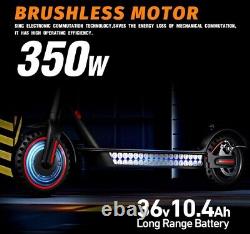 E-SCOOTER ADULT ELECTRIC SCOOTER 350W Motor LONG RANGE DISC BRAKES AND LIGHTS