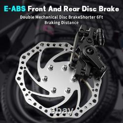 E-Scooter 30 MPH 43 Miles Range 14'' 500W Electric Scooter Adults with Seat