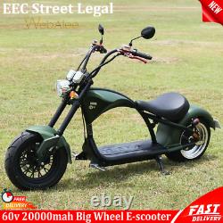E-Scooter Street Legal Scooter With Big Wheels 20000W 40km 45km/h 60v EEC Bike
