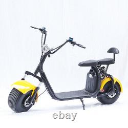 Electric Bike Fat Tire Scooter 2000 watts 20 Ah Lithium Battery X7 US Flag