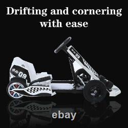 Electric Go Karting Car for Kids Adults Drift Go Kart & Hover Balancing Scooter