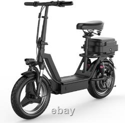 Electric Scooter 1000W 48V 15Ah 25MPH Foldable E-Scooter with Seat for Adults