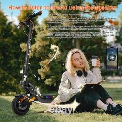 Electric Scooter 1000W Motor 25MPH 25-35Miles 624Wh Battery Fingerprint Unlock