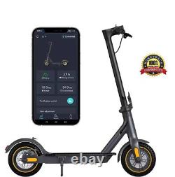 Electric Scooter 10 Solid Tires 600W Peak Motor 20Miles 19Mph Speed for Adults