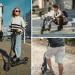 Electric Scooter 10 Solid Tires 600W Peak Motor Up to 20Miles Range 19Mph Speed