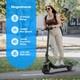 Electric Scooter, 13 Miles Range, Commuter E-Scooter for Adults, Suspension & APP