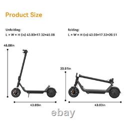Electric Scooter, 13 Miles Range, Commuter E-Scooter for Adults, Suspension & APP