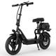 Electric Scooter, 14'' Foldable E-Scooter Suspension Rang 28-62Miles