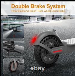 Electric Scooter -19 MPH Max Speed, 8.5Honeycomb Solid Tires, 350W Motor, 12