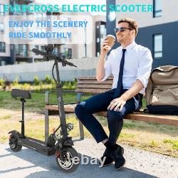 Electric Scooter 28MPH 10AH Folding E-Scooter 800w Motor For Adults Black