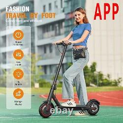 Electric Scooter 350W 26mi Adult Front Suspension Urban Commuter E-Scooter withAPP