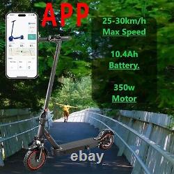 Electric Scooter 350W 26mi Adult Front Suspension Urban Commuter E-Scooter withAPP